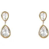 Go Dutch Label Oorknoppen Double Stone Crystal