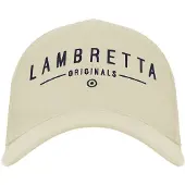 Lambretta Unisex Volwassen Originals Baseball Cap (Stone)