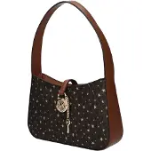 Michael Kors Bruine Stof Handtas