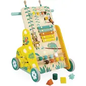Janod - Tropik - Baby loopwagen met 6 activiteiten