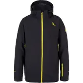 Dlx Trespass - Heren Crompton Waterdichte Ski-Jas (Grijs)