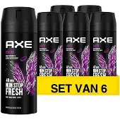 Axe Men Excite Deo Spray - 6 x 150 ml