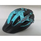R2 - Fietshelm - 52 /56 cm - Zwart / groen