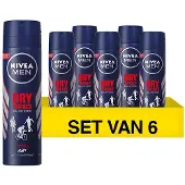 Nivea 6x Deodorant Spray Dry Impact 150 Ml