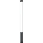 Maytoni buitenlamp Elbe, hoogte 200 cm, grafietkleurig Elbe, zwart, metaal, Modern