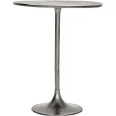 House Doctor Pan Tafel Ø61 Cm H75 Cm Zilver - Eettafels & bartafels Ijzer Silver - 900000956