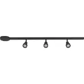 Eglo LED spotset EasyT, 3 stuks, GU10, 3 x 35W, aluminium, kunststof, zwart
