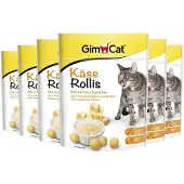GimCat 6x Kaas Rollis 140 Gr