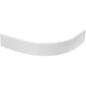 Plieger Kwadrant kunststof paneel voor douchebak kwartrond 90x90x18,5cm wit