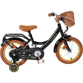 Volare Ashley Kinderfiets - Meisjes - 14 inch - Zwart