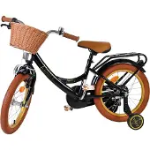 Volare Ashley Kinderfiets - Meisjes - 16 inch - Zwart
