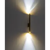 Nowodvorski Lighting Smalle wandlamp Laser Wall goud