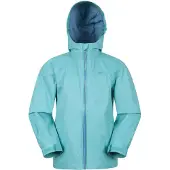Mountain Warehouse Kinderen/Kinderen Torrent waterdichte jas met getapete naad (Teal)