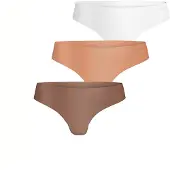 Björn Borg Invisible Thongs 3-pack Zwart | Maat: XS