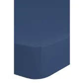 Good Morning Hoeslaken Jersey Katoen Stretch 30cm Hoge Hoek - denim 180x220cm