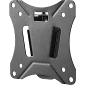 Deltaco ARM-0100, 25 kg, 33 cm (13"), 68,6 cm (27"), 75 x 75 mm, 100 x 100 mm, Zwart