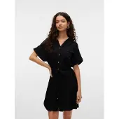 Vero Moda Blousejurk 'VMBumpy' zwart