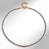 Cavill - Verstelbare Zilveren Halsketting 925 Sterling Zilver Verguld - 11,304 ct Afrikaanse Champagne Diamanten - Luxueuze Filigraan Dames Ketting