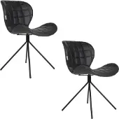 Zuiver Stoel OMG LL Chair Black
