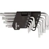 Topex Torxsleutelset 9-delig