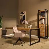 Starfurn - Eettafel Boaz - Bruin - 90x200x76 cm