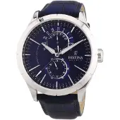 Festina Klassik herenhorloge, klassiek model, leren band, F16573/7