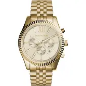 Michael Kors Analoog horloge 'LEXINGTON' goud