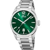 Lotus Analoog horloge groen