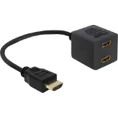 DeLOCK - Adapter HDMI St zu 2x HDMI Bu 1.4