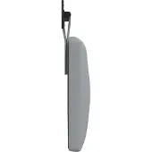 vidaXL Hangend hoofdbord Lichtgrijs Stof