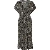ONLY Jurk 'ONLZilla Adele' lichtgrijs / zwart