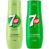 SodaStream Set van 2 concentraten 7UpFREE+7Up