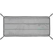 AIO Factory Gewatteerd schuimkussen 100x50 cm donkergrijs