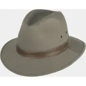 Hatland BushWalker - Katoenen hoed - Olijf groen - Assorti - XL