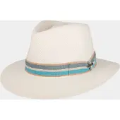 Hatland Charles - Panama hoed - Blauw - Assorti - M