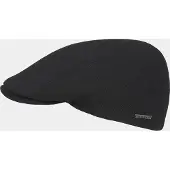 Hatland Club - Effen flat cap - Zwart - Assorti - XL