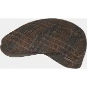 Hatland Cedric - Wollen flatcap - Bruin - Assorti - S