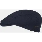 Hatland Conor - Polyester flat cap - Marine blauw - Assorti - S