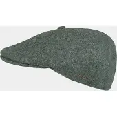 Hatland Cassius - Wollen flatcap - Groen - Assorti - L