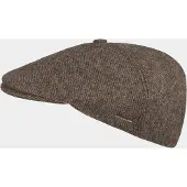 Hatland Cassius - Wollen flatcap - Bruin - Assorti - XL