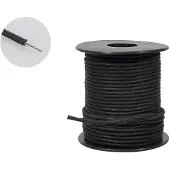 Boston PBW50/BK Push Back Wire – Zwart, 15,2 m, USA Made (Gavitt)