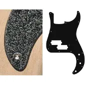 Boston PB-215-SBK pickguard, Puncher bass, standard, 2 ply, sparkling black