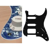 Boston ST-323-PV pickguard, Stallion, SSH, 3 pot holes, 3-5 switch, 3 ply, pearl violet