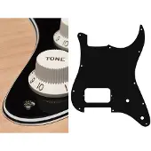 Boston ST-444-B pickguard, Stallion, H, 2 pot holes, 4 ply, black