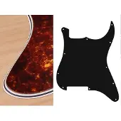 Boston ST-400-T pickguard, Stallion, no holes (only screw holes), 4 ply, tortoise