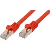 Shiverpeaks shiverspeaks BASIC-S patchkabel, Cat.7, S/FTP, PIMF, rood, 15,0 meter