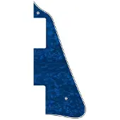 Boston LP-313-PBU pickguard, LP-model, standard, 3 ply, pearl blue