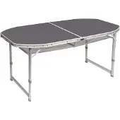 Bo Camp - Tafel - Ovaal - Koffermodel - 150x80 cm