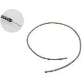 Boston PBWS1 Shielded Push Back Wire – 30 cm, Gevlochten, USA Made