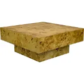 Dutchbone Quinn Salontafel 90x90 cm Hout Naturel 43972